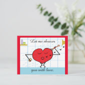 恋の雨 ポストカード (スタンド正面)