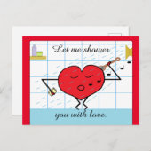 恋の雨 ポストカード (正面/裏面)