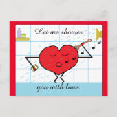 恋の雨 ポストカード (正面)