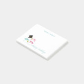 『恋の雪だるまパーソナライズされた』 ポストイット (アングル)