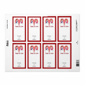 恋の雪 ラベル (フルシート)