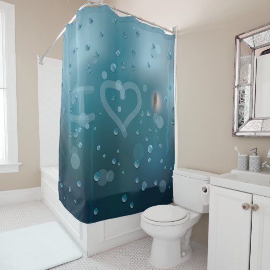 恋の霧 シャワーカーテン (インサイチュ)