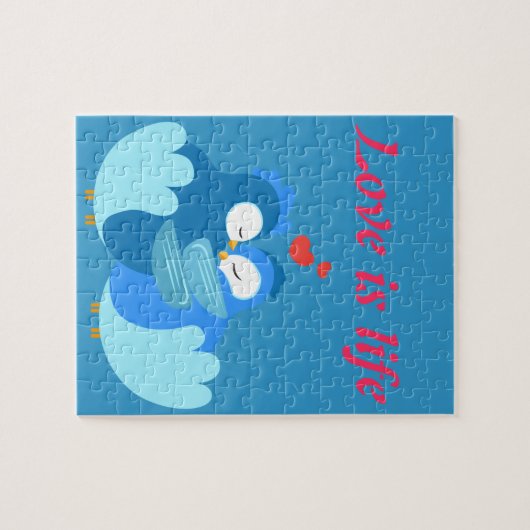 恋の青鳥 ジグソーパズル (横)