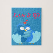 恋の青鳥 ジグソーパズル (縦)