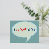 恋の風船 ポストカード (スタンド正面)