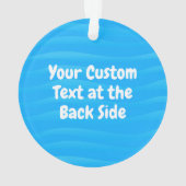 恋の魚と餌オーナメント オーナメント (裏面)