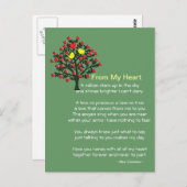 『恋の鳥と歌』 ポストカード (正面/裏面)