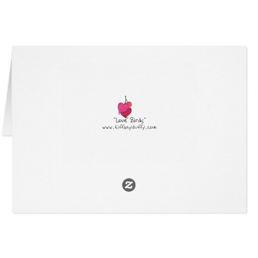 恋の鳥空白のよ。 (裏面横)