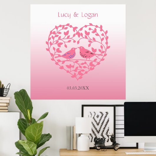 恋の鳥 ポスター (ホームオフィス)