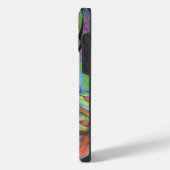 恋のiPhone 14 Pro Maxケースで咲く iPhoneケース (左側面)
