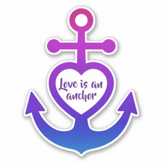 恋はいかり シール (正面)