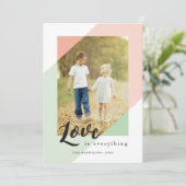 恋はすべてパステル幾何学写真 シーズンカード (スタンド正面)