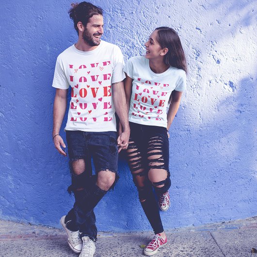 恋はどこへでも行く Tシャツ