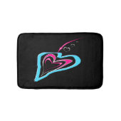 恋はハート バスマット (正面)