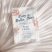 恋はバイリンオーバーウェディングシャワー 招待状