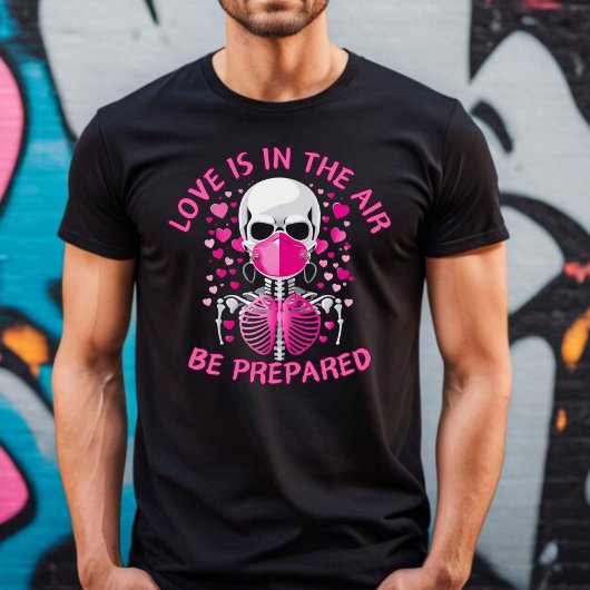 恋はバレンタインのTシャツに反している Tシャツ