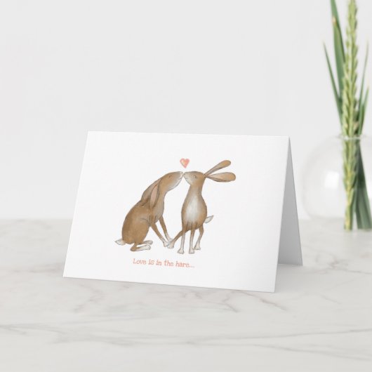 恋はバレンタインデーのカードに カード (正面)