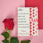 恋はバレンタ賛美インデーの引用文カード シーズンカード