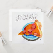 恋はピザが好きだと言った瞬間 カード (正面/裏面インサイチュ)