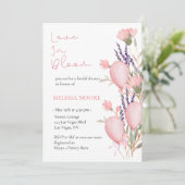 恋はブライダル開花への招待 招待状 (スタンド正面)