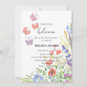 恋はブライダル開花への招待 招待状 (正面)