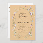 恋はブライダル開花への招待 招待状 (正面/裏面)
