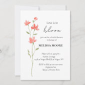 恋はブライダル開花への招待 招待状 (正面)