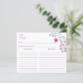 恋はボホワイルドフラワーのレシピカード (スタンド正面)