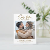 恋は中止結婚なし ポストカード (スタンド正面)