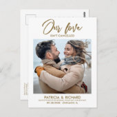 恋は中止結婚なし ポストカード (正面/裏面)