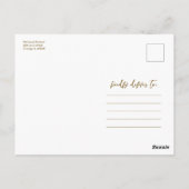 恋は中止結婚なし ポストカード (裏面)