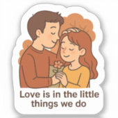 恋は些細なことだ シール (正面)