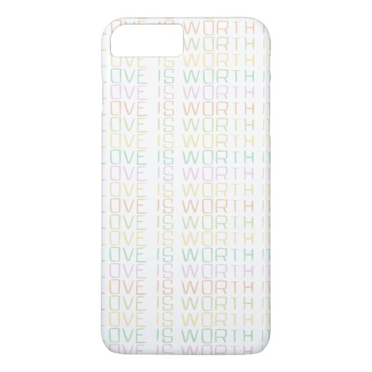 恋は価値がある Case-Mate iPhoneケース (裏面)