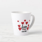 恋は取り消されない カフェラテマグ (右アングル)