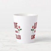 恋は取り消されない カフェラテマグ (正面)