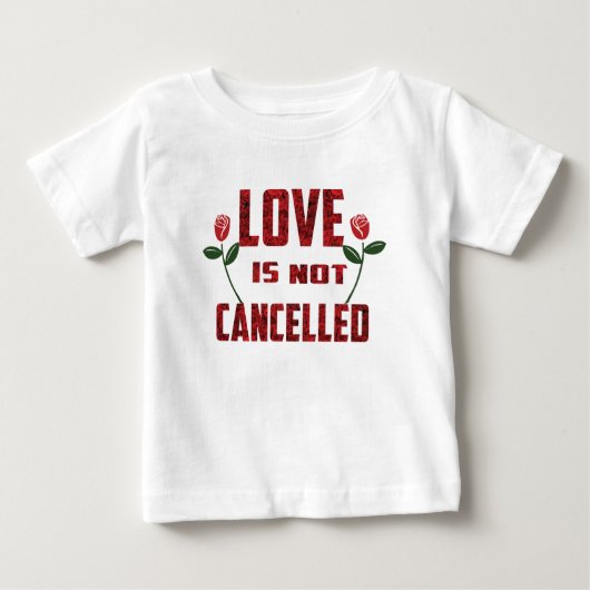 恋は取り消されない ベビーTシャツ (正面)