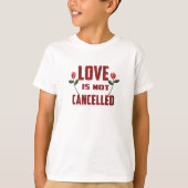 恋は取り消されない Tシャツ (正面)