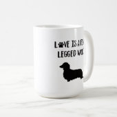 恋は四足語だ コーヒーマグカップ (正面右)