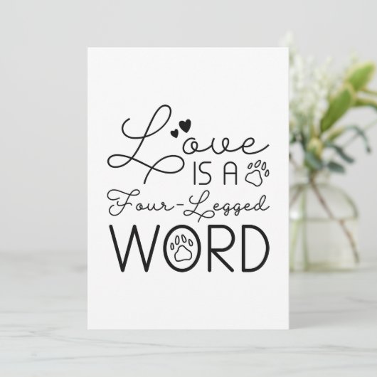 恋は四足語だ サンキューカード (スタンド正面)