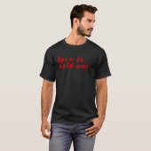 恋は売り切れた Tシャツ (正面フル)