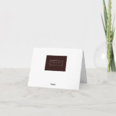 恋は多年生フローラ空白のカード カード (裏面)