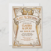 恋は夫婦のブライダルシャワー 招待状 (正面)