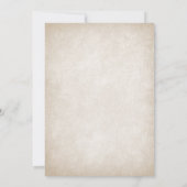 恋は夫婦のブライダルシャワー 招待状 (裏面)