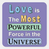 恋は強い スクエアシール (正面)