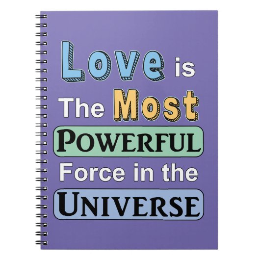 恋は強い ノートブック (正面)