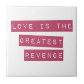 恋は復讐もっとも偉大だ タイル (正面)