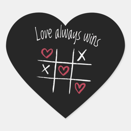 恋は必ず勝つ ハートシール (正面)