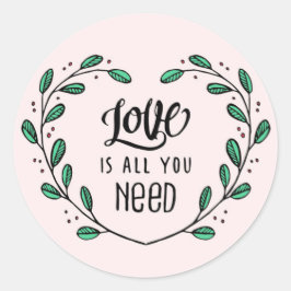 恋は必要なものばかり ラウンドシール