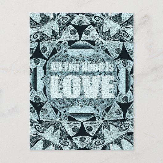 恋は必要なもの ポストカード (正面)