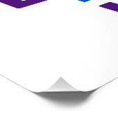 恋は恋の虹モダンタイポグラフィカッコいい ポスター (コーナー)